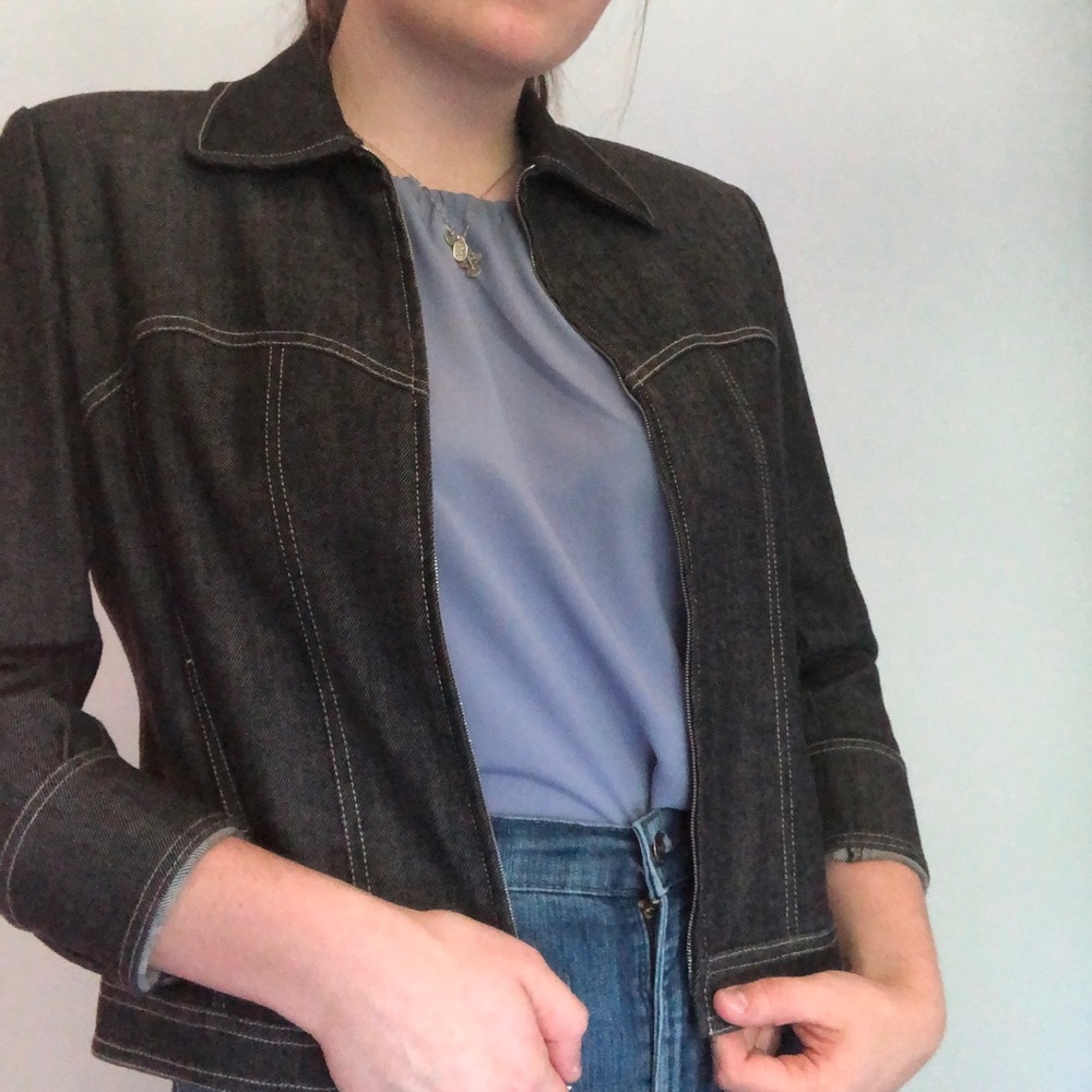 St. John Sport denim jacket